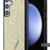 Guess Samsung Galaxy S24 Back Cover Rhinestones Gold