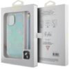 Guess iphone 15 Back Cover Case Glitter Turquoise