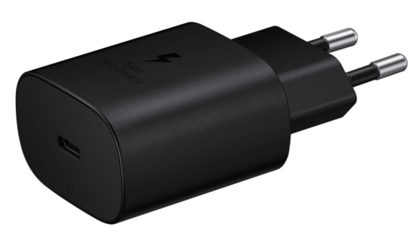 USB-C Quick charge oplader 25W Zwart