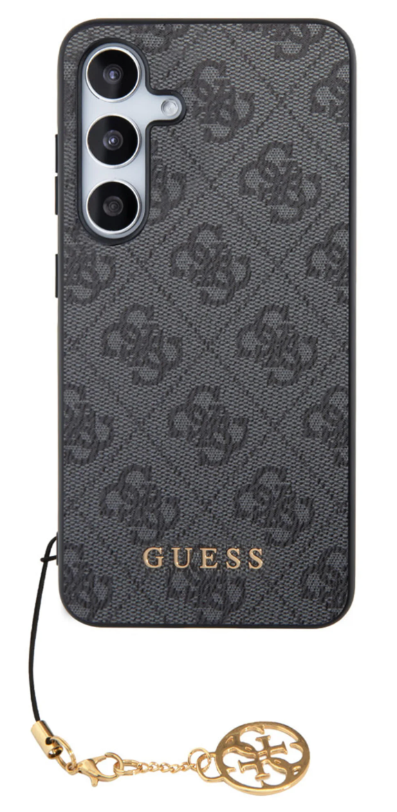 Guess Samsung Galaxy S24 Back Cover hoesje Charm Zwart