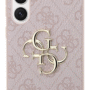 Guess Samsung Galaxy S24 Back Cover hoesje 4G Big Metal Logo Roze