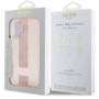 Guess iPhone 16 Back Cover hoesje IML 4G Stripe Roze