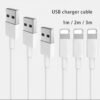Iphone lightning kabel 2M Wit