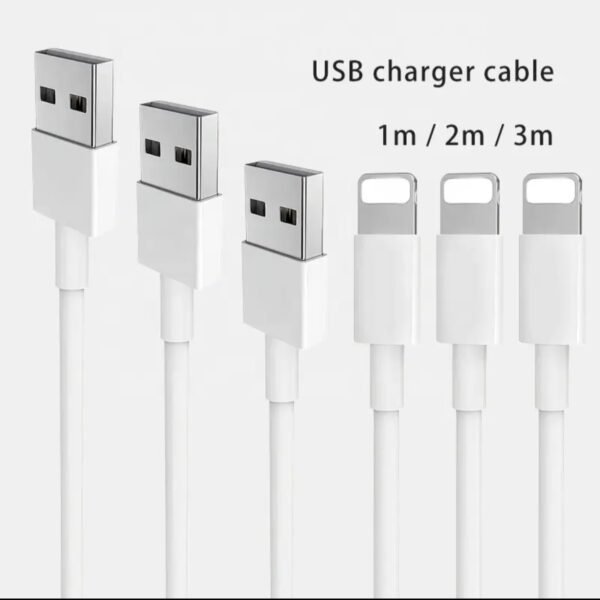 Iphone lightning kabel 2M Wit