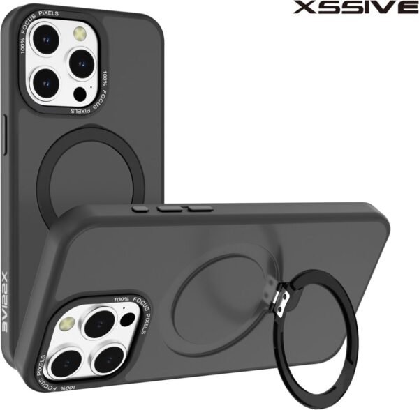 Xssive Magsafe Back Case voor Iphone 16 Pro Max With Stand