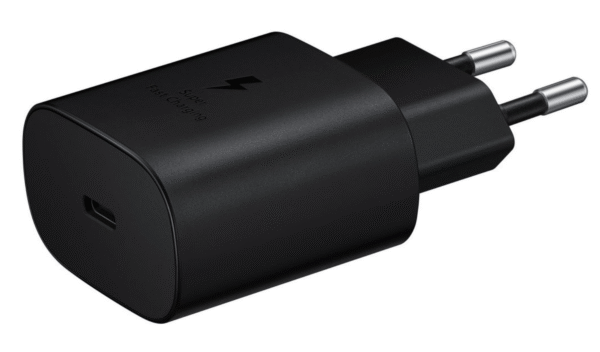 USB-C Quick charge oplader 25W Zwart