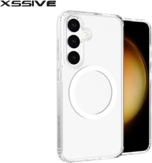 Xssive Transparante TPU Backcover met MagSafe voor Galaxy S25