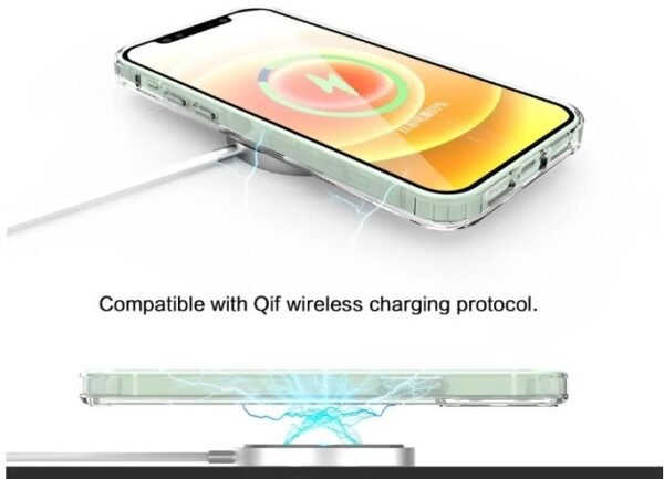 Xssive Transparante TPU Backcover met MagSafe voor iPhone 16 Pro Max - Afbeelding 4