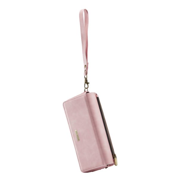 Solidenz Universeel Schoudertas voor Telefoon en Portemonnee tot 7.5 inch – Roze - Afbeelding 5