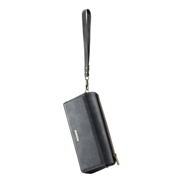Solidenz Universeel Schoudertas voor Telefoon en Portemonnee tot 7.5 inch – Zwart - Afbeelding 5