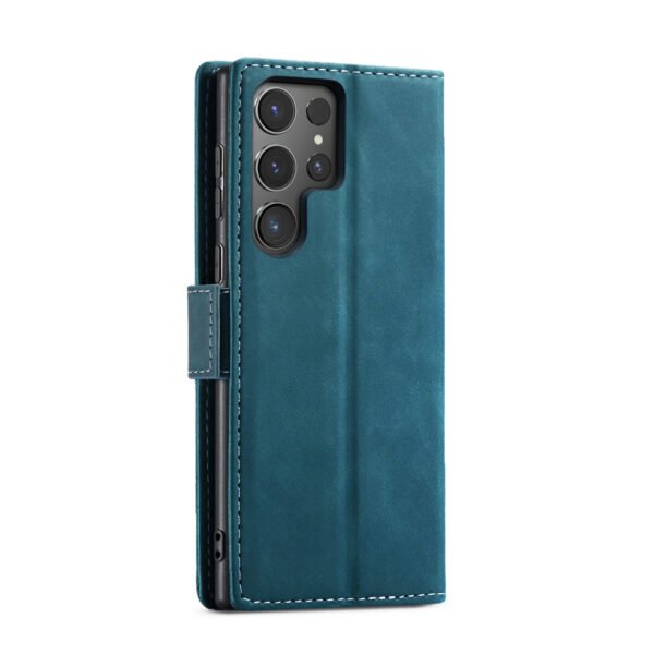 Solidenz Urban Book Samsung Galaxy S25 Ultra hoesje – Blauw - Afbeelding 4