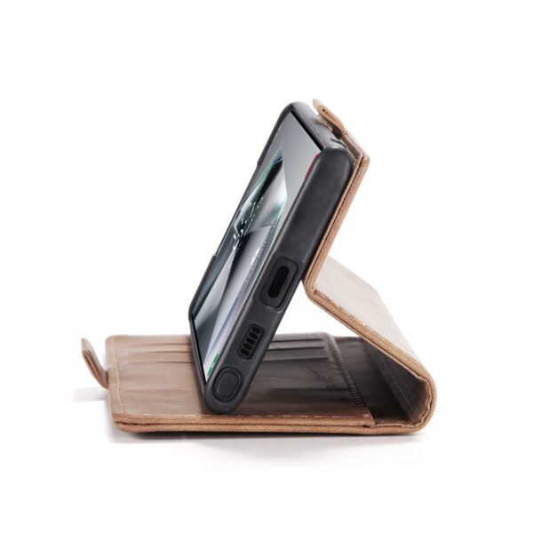 Solidenz Urban Book Samsung Galaxy S25 Ultra hoesje – Bruin - Afbeelding 4
