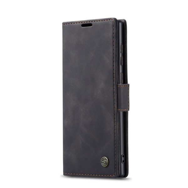 Solidenz Urban Book Samsung Galaxy S25 Ultra hoesje – Zwart