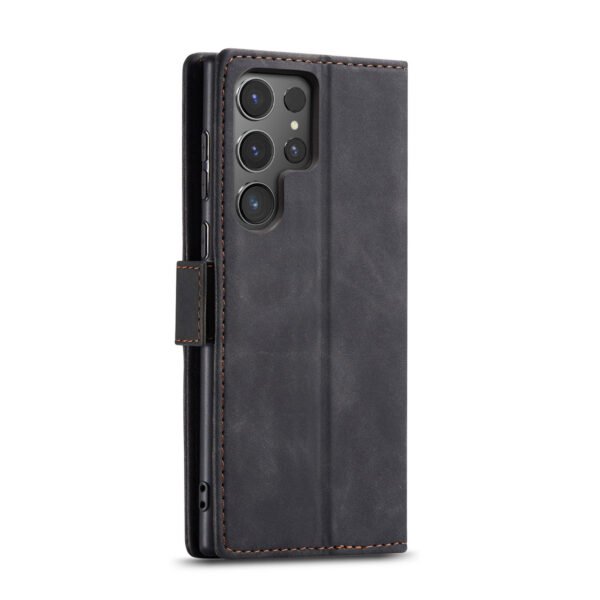 Solidenz Urban Book Samsung Galaxy S25 Ultra hoesje – Zwart - Afbeelding 2
