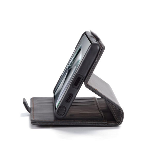 Solidenz Urban Book Samsung Galaxy S25 Ultra hoesje – Zwart - Afbeelding 4