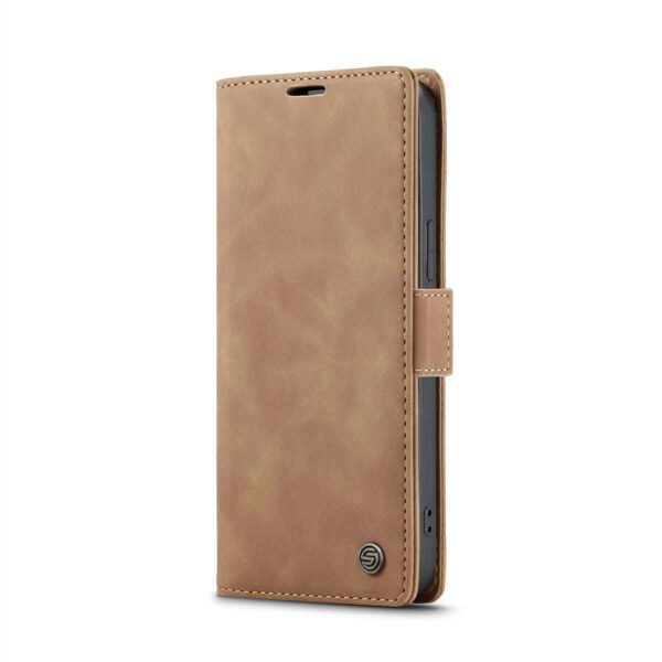 Solidenz Urban Book Iphone 15 hoesje Met Pasjeshouder Bruin - Afbeelding 7