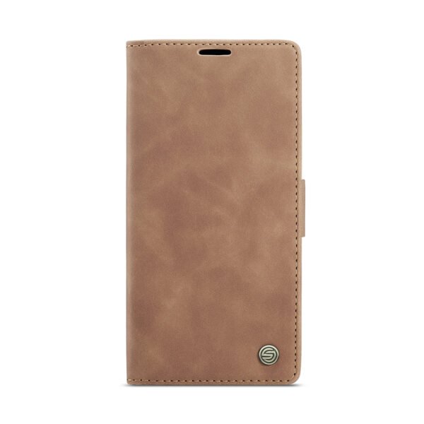 Solidenz Urban Book Iphone 15 hoesje Met Pasjeshouder Bruin