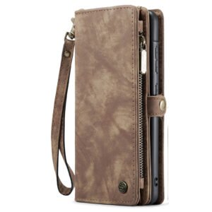 Solidenz Urban Wallet Samsung Galaxy S25 hoesje Met Pasjeshouder Bruin