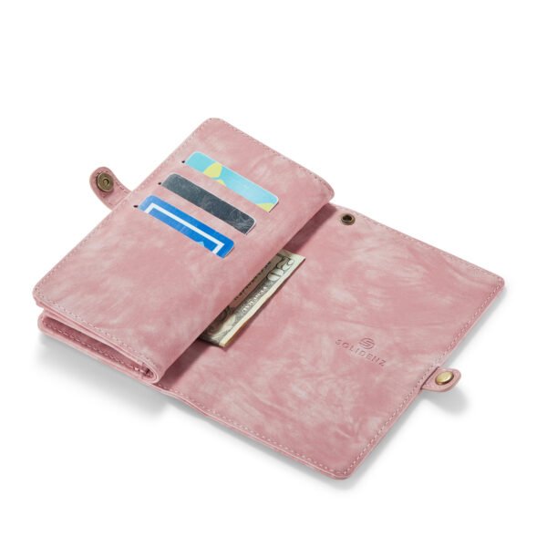 Solidenz Urban Wallet Samsung Galaxy S25 hoesje Met Pasjeshouder Roze - Afbeelding 3