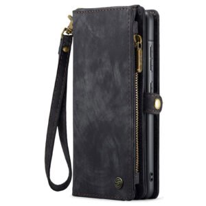 Solidenz Urban Wallet Samsung Galaxy S25 hoesje Met Pasjeshouder Zwart
