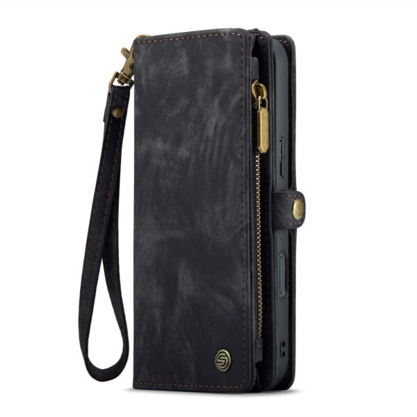 Solidenz Urban Wallet Iphone 16 hoesje Met Pasjeshouder Zwart