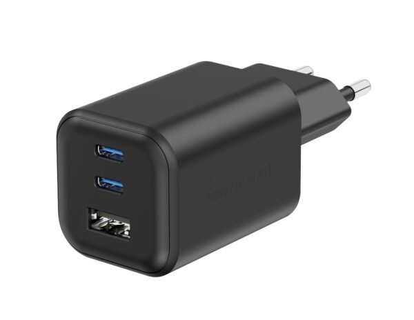 Swissten 65W GaN USB-C Snellader – Supersnelle en Veilige Oplader voor Laptop, Smartphone en Tablet